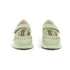 Hispanitas Cream & Gold Woven Mesh Mary Jane Sneaker | RHV264622