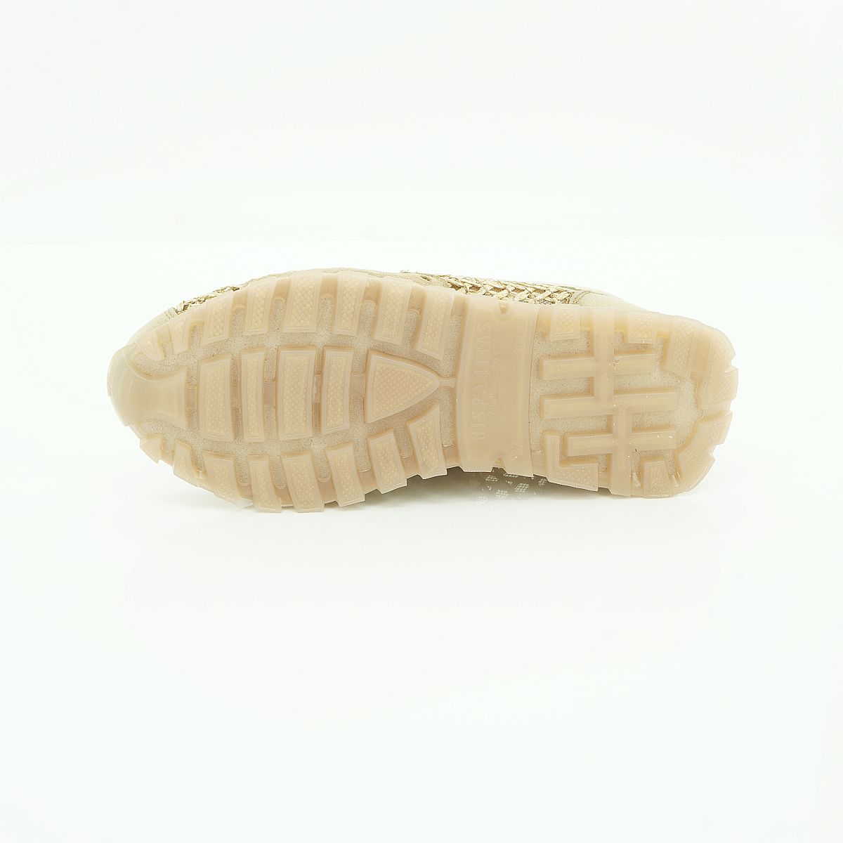 Hispanitas Sand Woven Mesh Leather Trainer | RHV264741