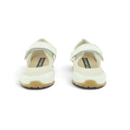Hispanitas White Woven Leather Mary Jane Sneaker | HV264561
