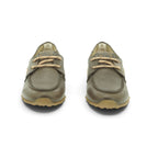 Hispanitas Khaki Leather Boat Shoe | HV264603