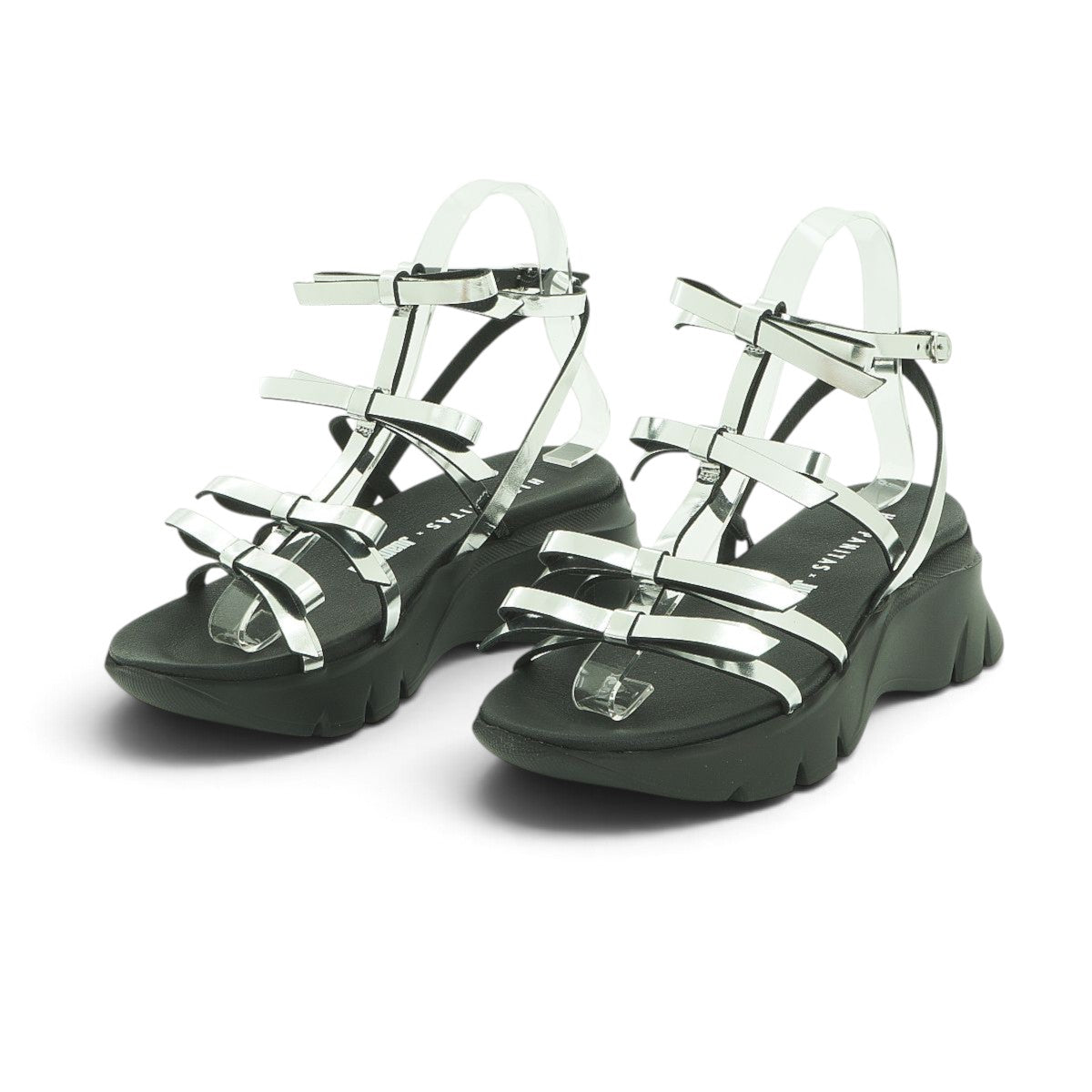 Hispanitas Silver Gladiator Platform Sandal | HV264870