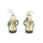 Luisa Barcelos Plum & Lime Berry Charm Lace-Up Flat Sandal | 11600310