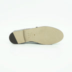 Luisa Barcelos Brown Woven Leather Kiltie Fringe Loafer | 13170050
