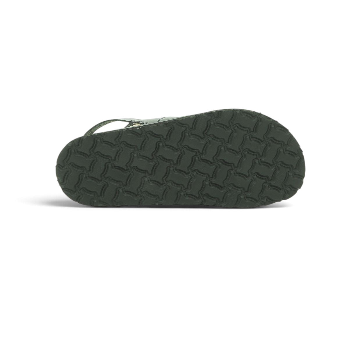 Yokono Black & Cream Geometric Woven Cross-Strap Cork Flatform Sandal | BOLUS-255