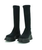 Camper Mid-Calf Boot in Black