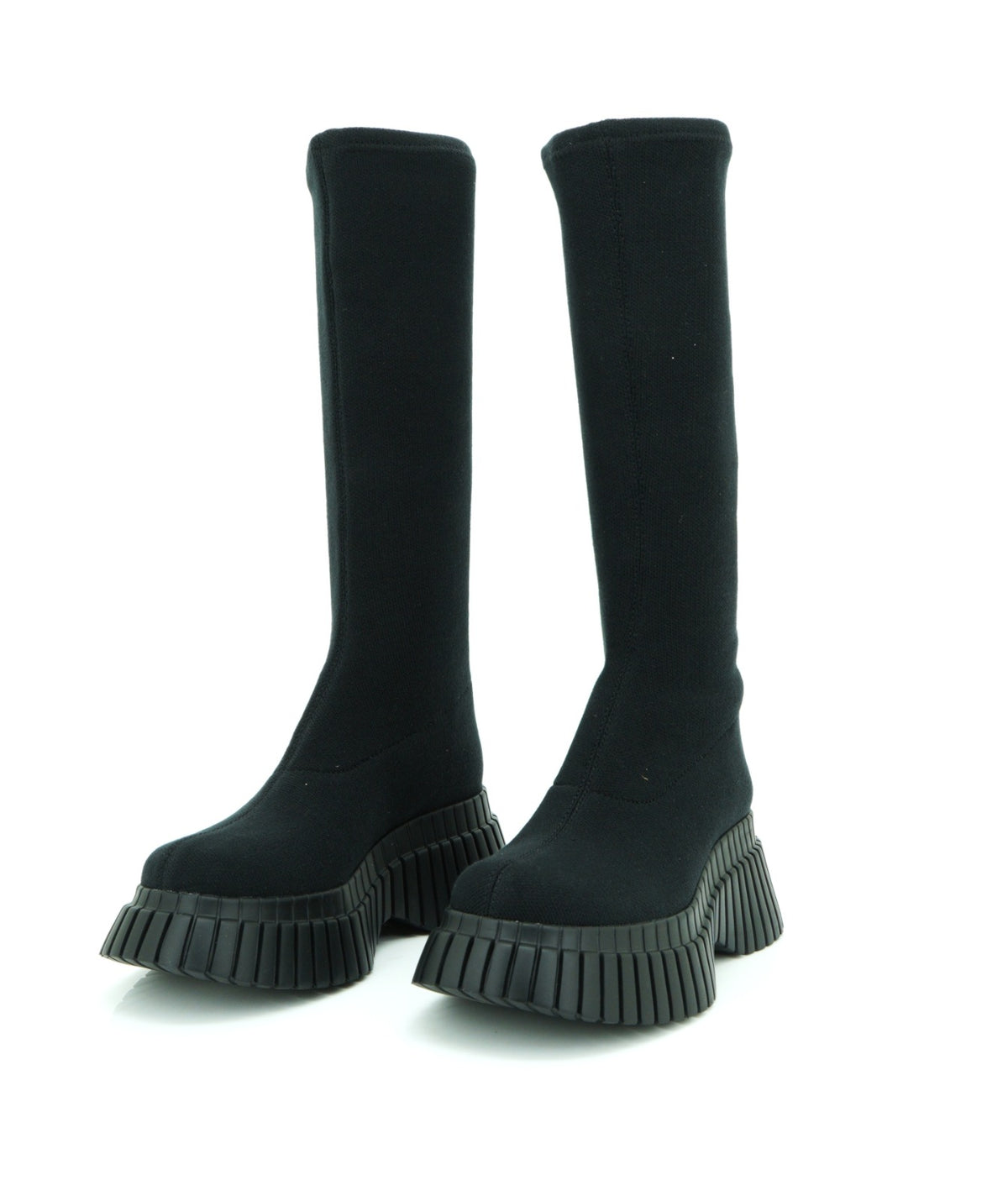 Camper Mid-Calf Boot in Black