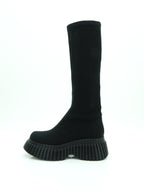 Camper Mid-Calf Boot in Black