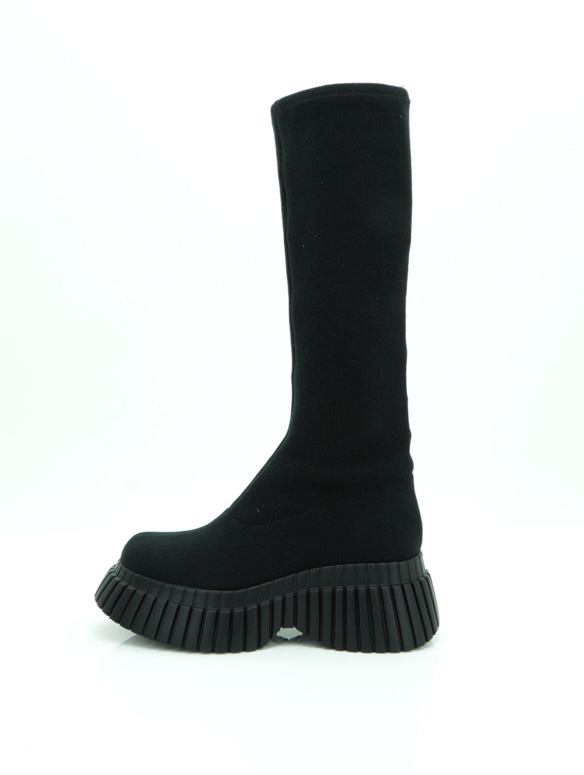 Camper Mid-Calf Boot in Black