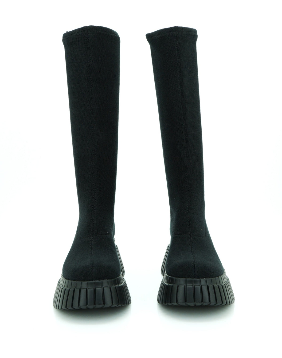 Camper Mid-Calf Boot in Black